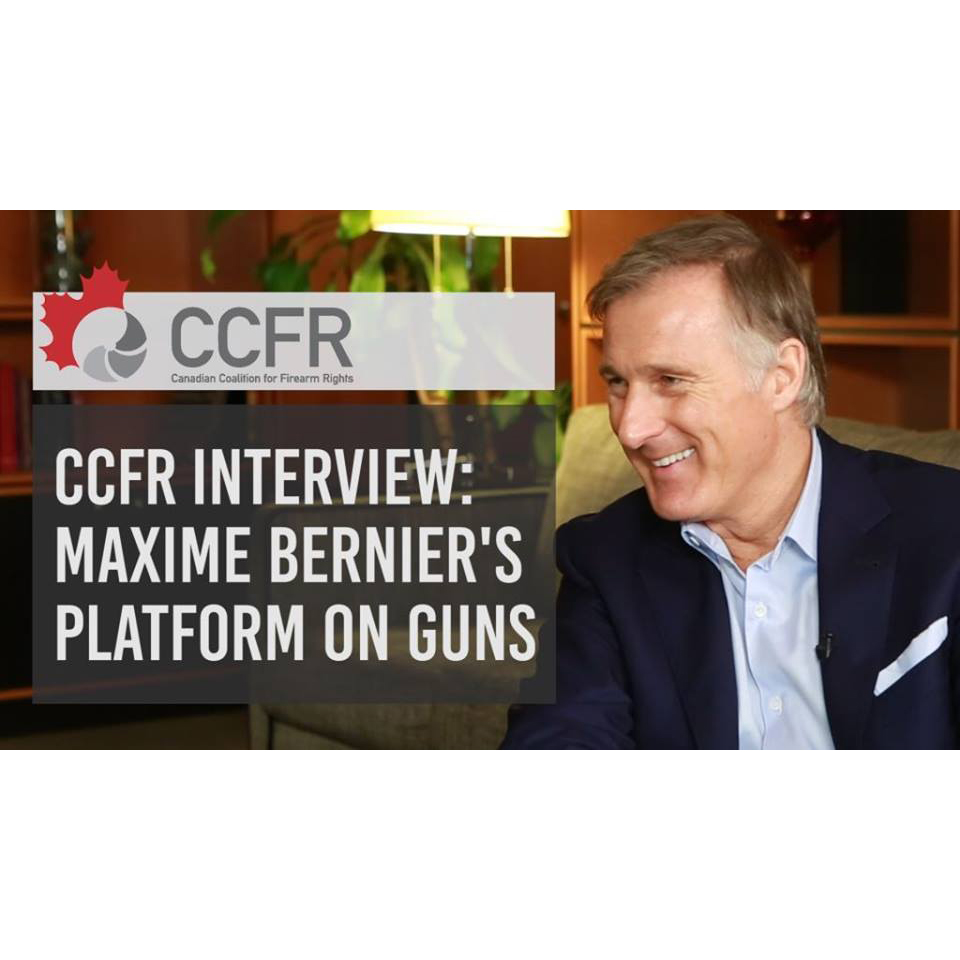 Maxime Bernier CCFR Interview